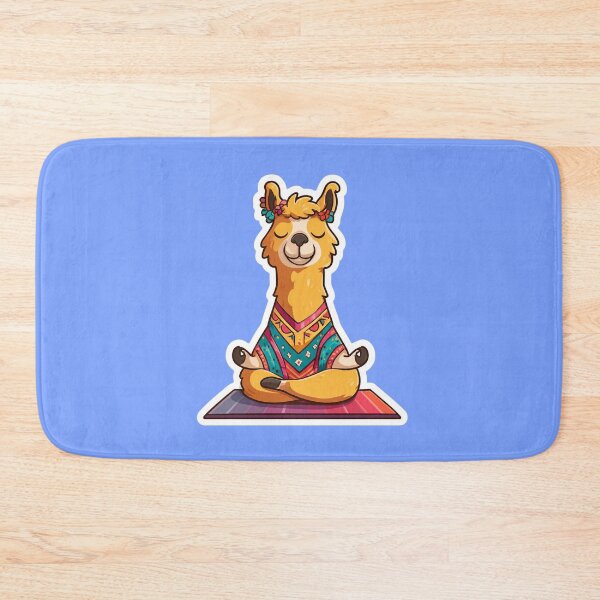 Item preview, Yoga Lama – Funny cartoon lama in meditation designed and sold by Meiersbeste.