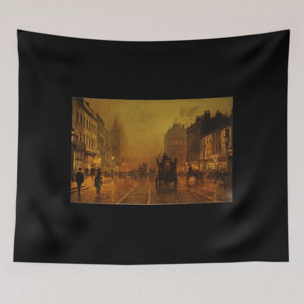 Item preview, Briggate - John Atkinson Grimshaw  designed and sold by cumazivydf96.