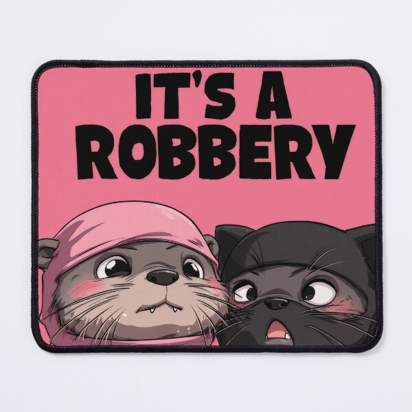Item preview, It’s a Robbery – Cute Outlaw Duo designed and sold by shafranietz.