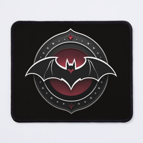 Item preview, Shadow Strength: Minimalist Bat Emblem designed and sold by MichelleAlline.