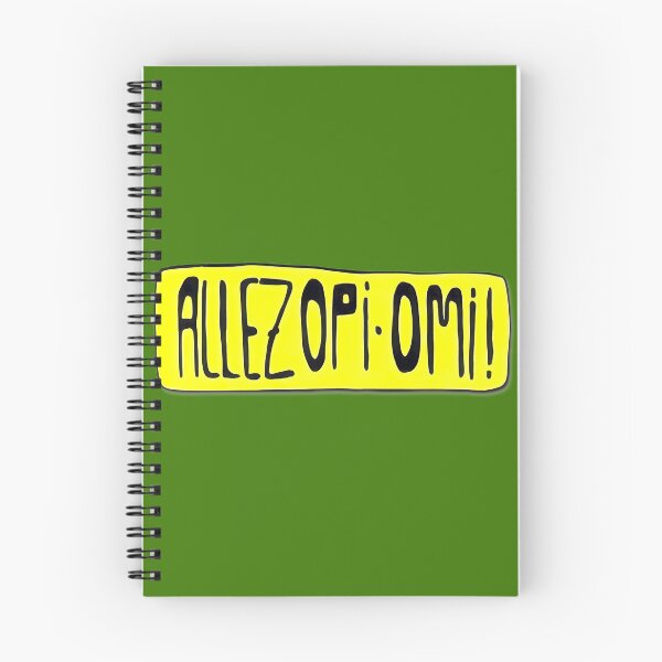 Item preview, Allez Opi Omi! Bold Yellow Phrase | Limited Edition designed and sold by ThomasHoyler.