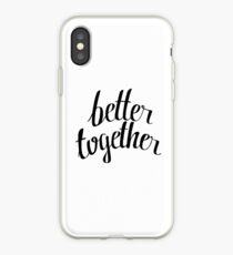 Vinilo o funda para iPhone better together