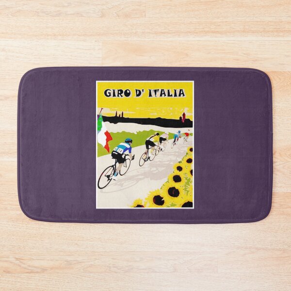 Item preview, Giro D Italia Cycling Race Retro Art Print | Limited Edition designed and sold by ThomasHoyler.