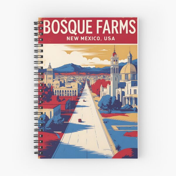 Item preview, Bosque Farms New Mexico 1950s USA Vintage Travel Tourism designed and sold by TravelersGems.