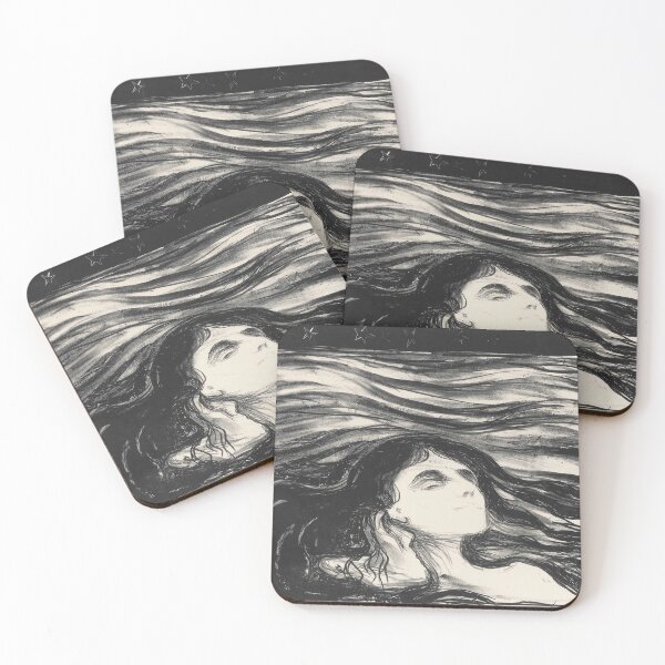 Item preview, Lovers in the Waves - Edvard Munch designed and sold by Onodera.