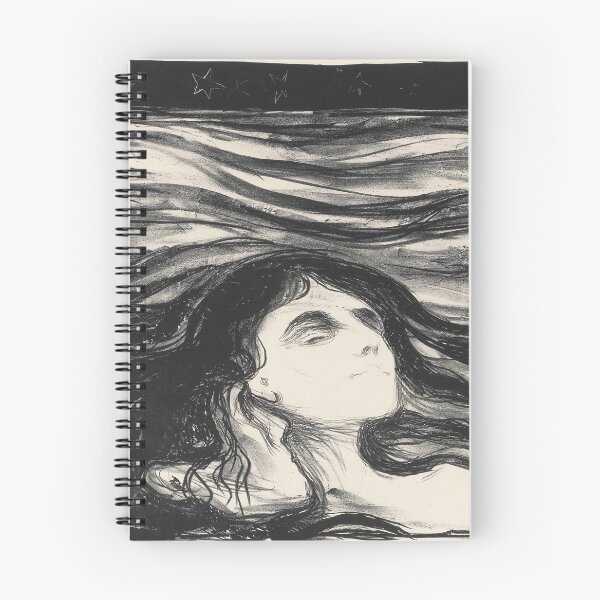 Artikelvorschau, Liebhaber in den Wellen – Edvard Munch entworfen und verkauft von Onodera.