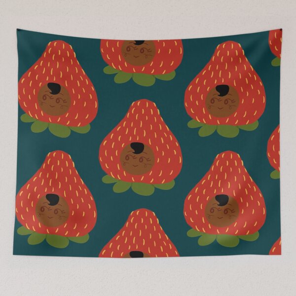 Item preview, Strawberry kewpie designed and sold by Annisabeldesign.