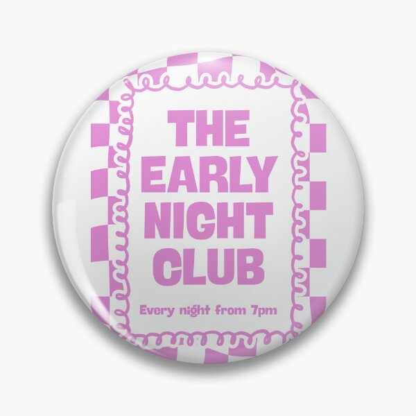 Item preview, The Early Night Club - Pink designed and sold by Dondonmart.