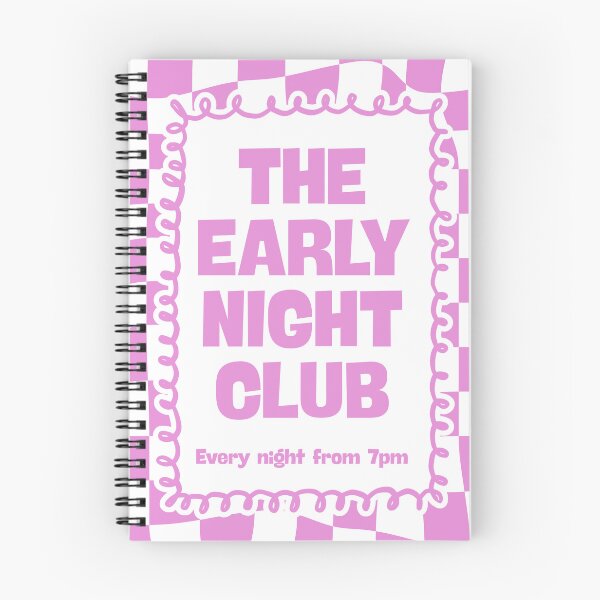 Item preview, The Early Night Club - Pink designed and sold by Dondonmart.