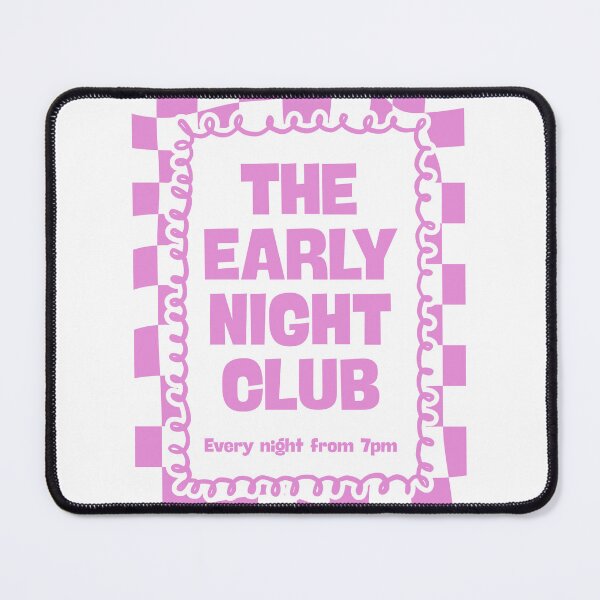 Item preview, The Early Night Club - Pink designed and sold by Dondonmart.