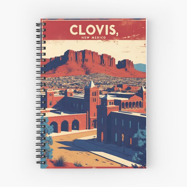 Item preview, Clovis New Mexico 1950s USA Vintage Travel Tourism designed and sold by TravelersGems.