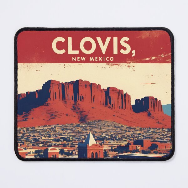 Item preview, Clovis New Mexico 1950s USA Vintage Travel Tourism designed and sold by TravelersGems.