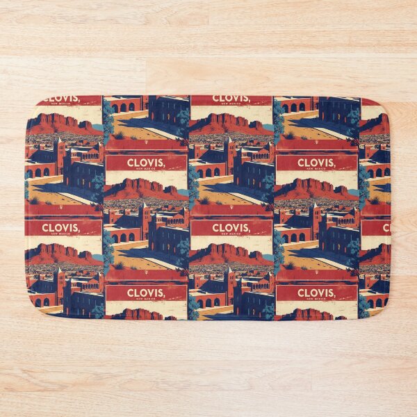 Item preview, Clovis New Mexico 1950s USA Vintage Travel Tourism designed and sold by TravelersGems.