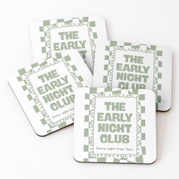 Item preview, The Early Night Club - Sage designed and sold by Dondonmart.
