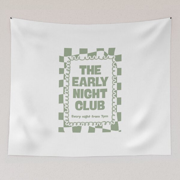 Item preview, The Early Night Club - Sage designed and sold by Dondonmart.