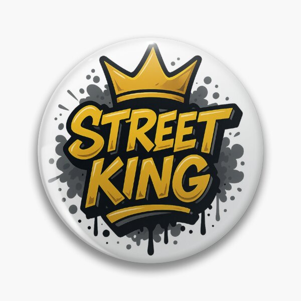 Item preview, STREET KING – Urban Royalty Graffiti Tee designed and sold by PastimeMastery.