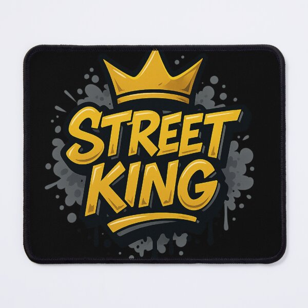 Item preview, STREET KING – Urban Royalty Graffiti Tee designed and sold by PastimeMastery.