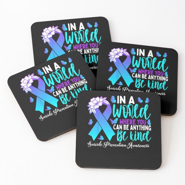 Item preview, In A World Where You Can Be Kind Suicide Prevention Awareness For Mental Health, Psychologist Gift designed and sold by BreannaSouther.