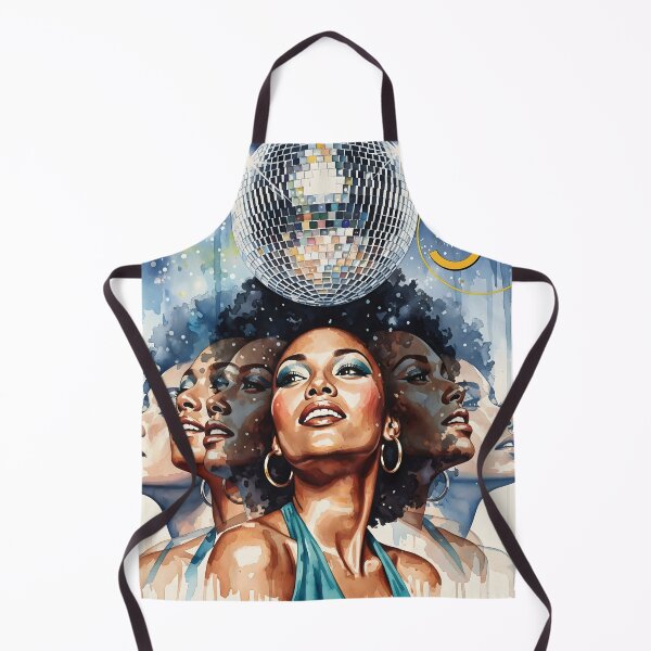 Item preview, Studio 54 Glitterball Goddess designed and sold by CanvasCarousel.