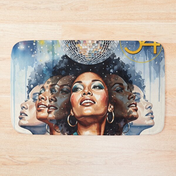 Item preview, Studio 54 Glitterball Goddess designed and sold by CanvasCarousel.