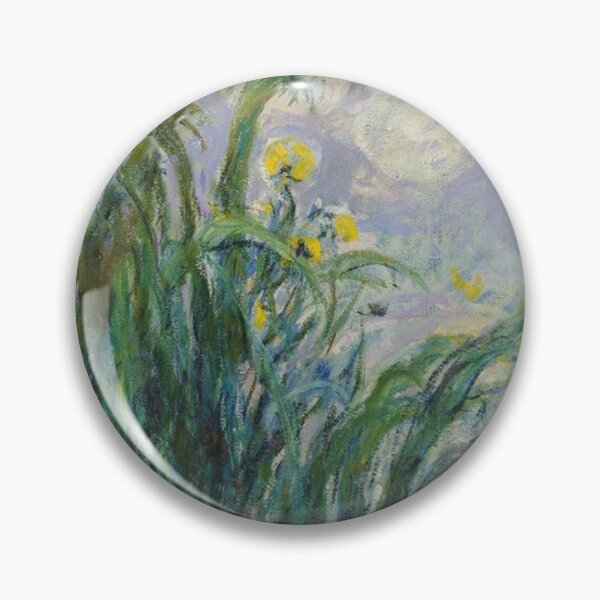 Item preview, Yellow Irises by Claude Monet designed and sold by tomorrowsart.