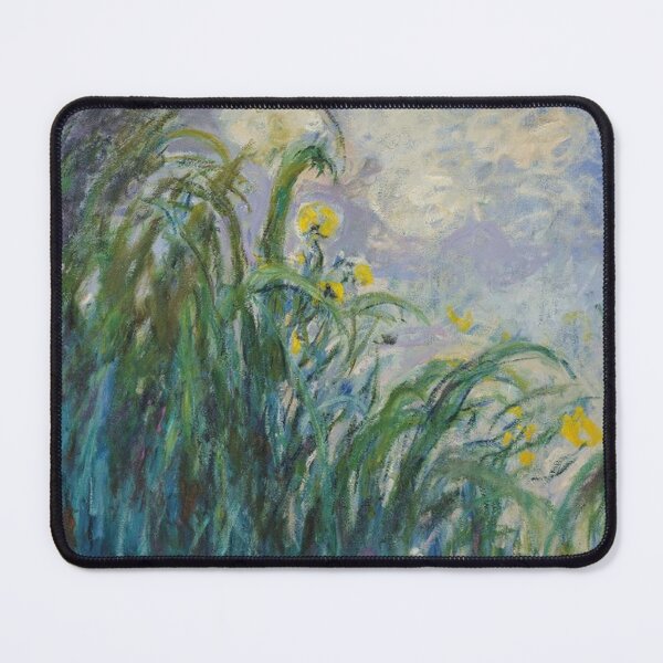 Item preview, Yellow Irises by Claude Monet designed and sold by tomorrowsart.