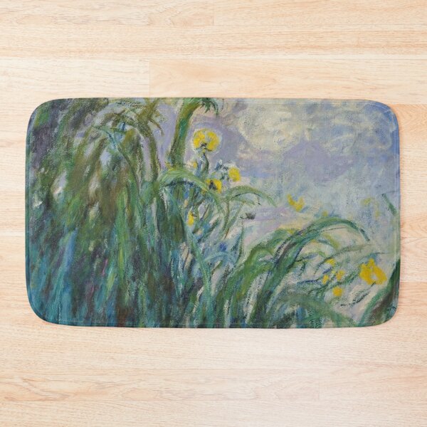 Item preview, Yellow Irises by Claude Monet designed and sold by tomorrowsart.