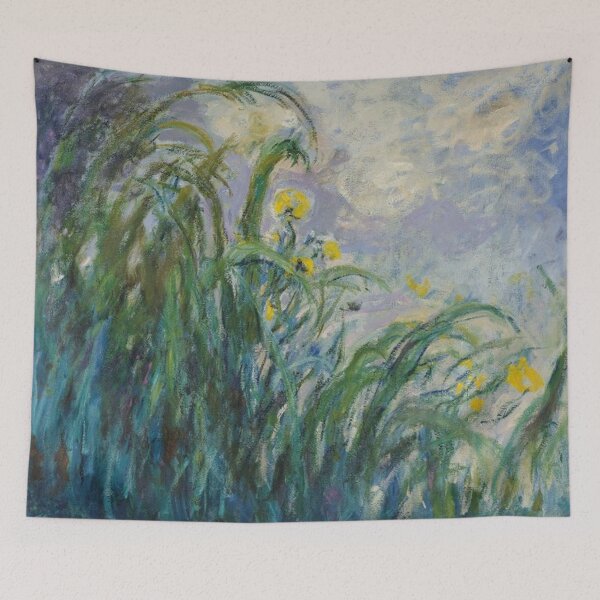Item preview, Yellow Irises by Claude Monet designed and sold by tomorrowsart.