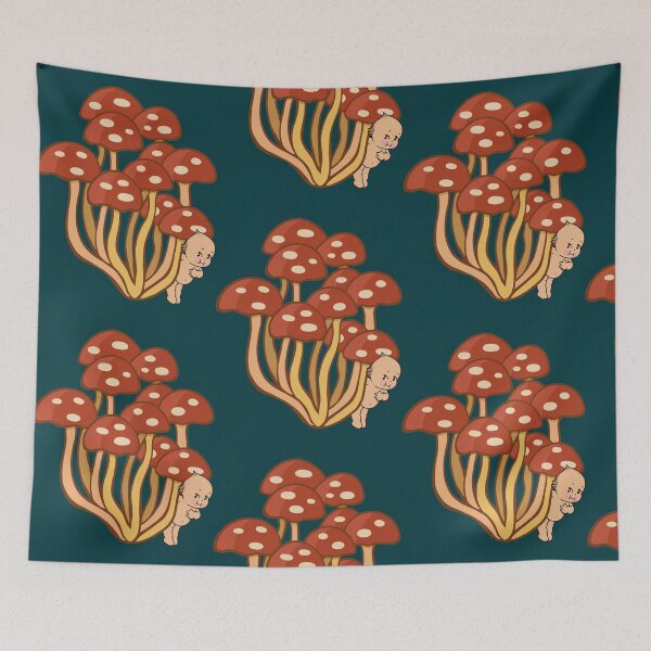 Item preview, Mushroom Forest Kewpie   designed and sold by Annisabeldesign.