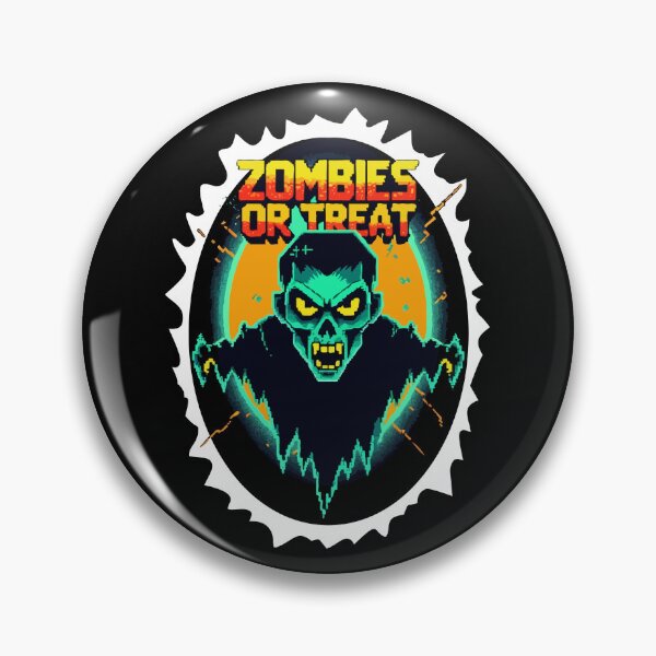 Item preview, Zombies or treat Halloween day designed and sold by JiraVibes.