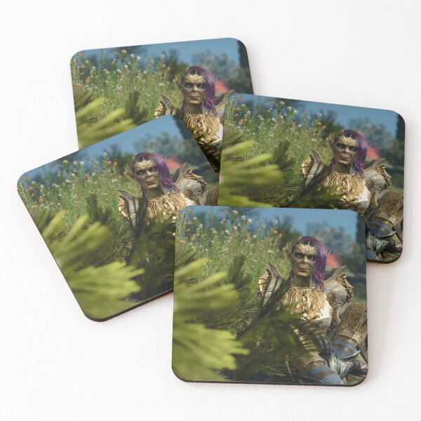 Item preview, Salur enjoying the nature - Baldurs Gate designed and sold by LanibugsArt.