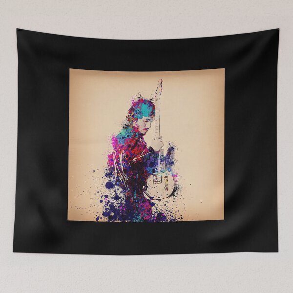 Item preview, Bruce Springsteen Splats And Guitar Mb Art Factory designed and sold by cumazivydf96.
