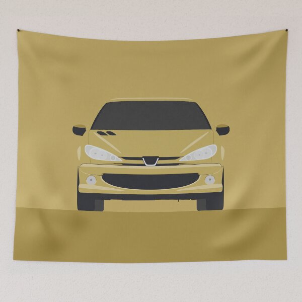 Item preview, Peugeot 206 - Vector drawing designed and sold by yohannlp.