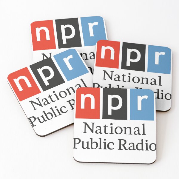 Item preview, National Public Radio Classic Logo Tee designed and sold by KrystynaWolf.