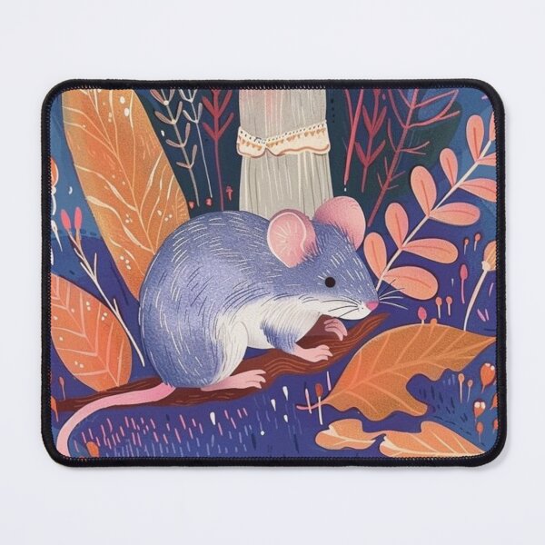 Item preview, A Sweet Mouse In The Autumn Forest designed and sold by iamdesigns14.