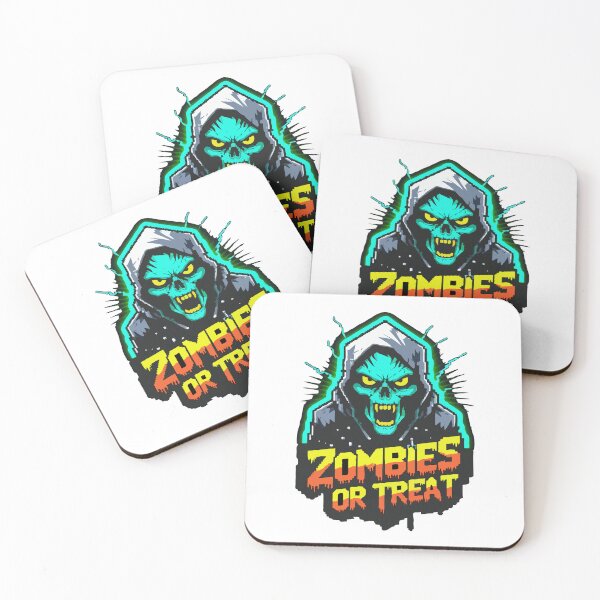 Item preview, Zombies or treat Halloween day designed and sold by JiraVibes.