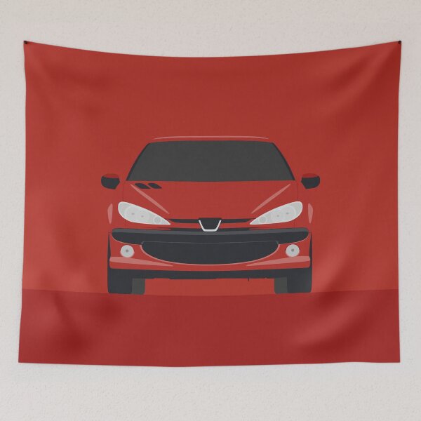 Item preview, Peugeot 206 - Vector drawing designed and sold by yohannlp.
