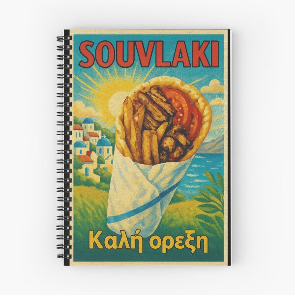 Item preview, Greek Souvlaki Gyros designed and sold by Wanderdreaming.
