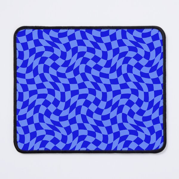 Item preview, Blue Abstract Retro Checkered Pattern designed and sold by sasyall.