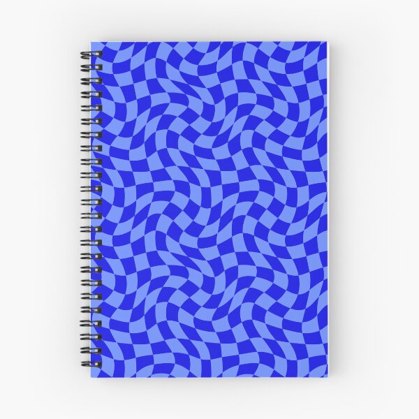 Item preview, Blue Abstract Retro Checkered Pattern designed and sold by sasyall.