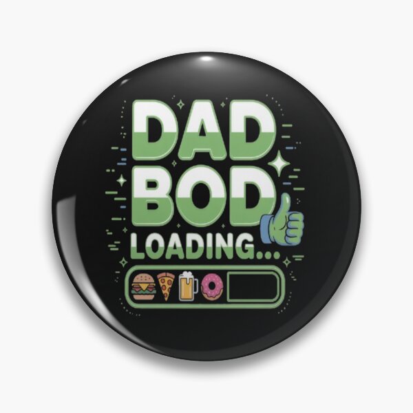 Item preview, Dad Bod Loading with Snacks to Enjoy Design designed and sold by JustForYouGifts.