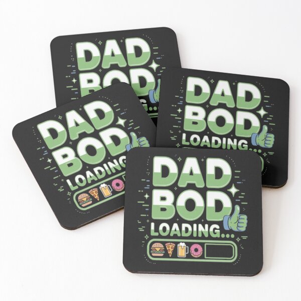 Item preview, Dad Bod Loading with Snacks to Enjoy Design designed and sold by JustForYouGifts.