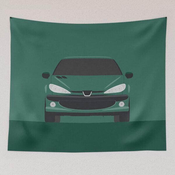 Item preview, Peugeot 206 - Vector drawing designed and sold by yohannlp.