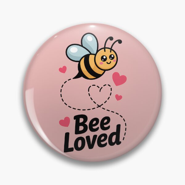 Item preview, Bee Loved Cute Bumblebee Heart Design designed and sold by Zeltagold8.