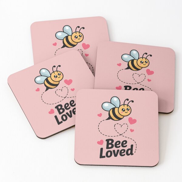 Item preview, Bee Loved Cute Bumblebee Heart Design designed and sold by Zeltagold8.