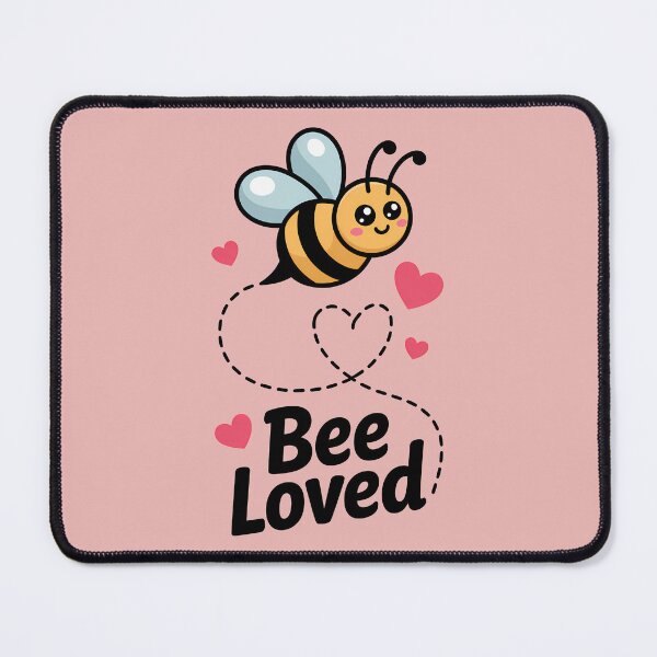 Item preview, Bee Loved Cute Bumblebee Heart Design designed and sold by Zeltagold8.