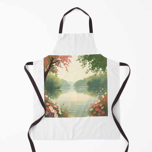 Item preview, Impressionistic Serene Lake designed and sold by sharon1210.
