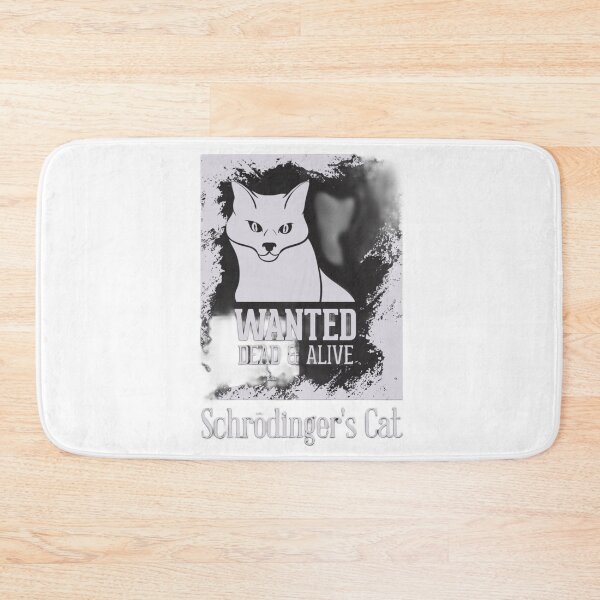 Item preview, Schrödinger’s Cat – Wanted Dead & Alive Poster designed and sold by ROHIT GUPTA.