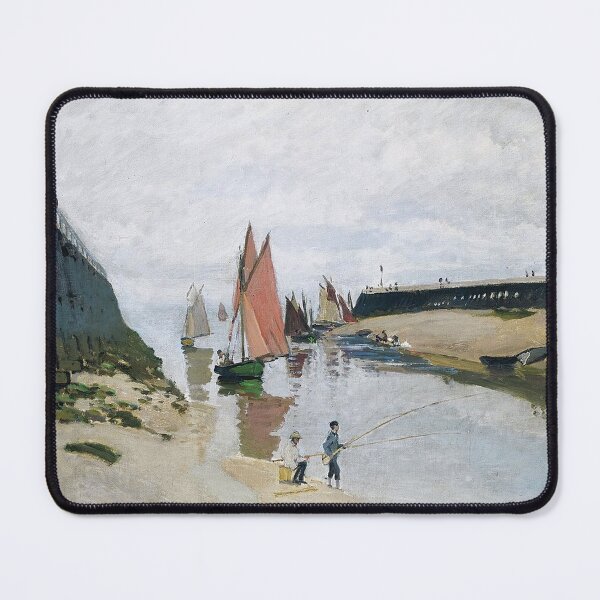 Item preview, Breakwater at Trouville,low tide designed and sold by tomorrowsart.