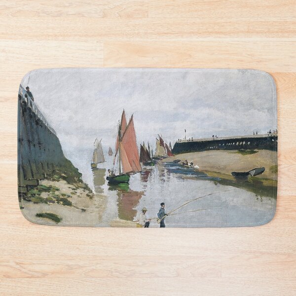 Item preview, Breakwater at Trouville,low tide designed and sold by tomorrowsart.
